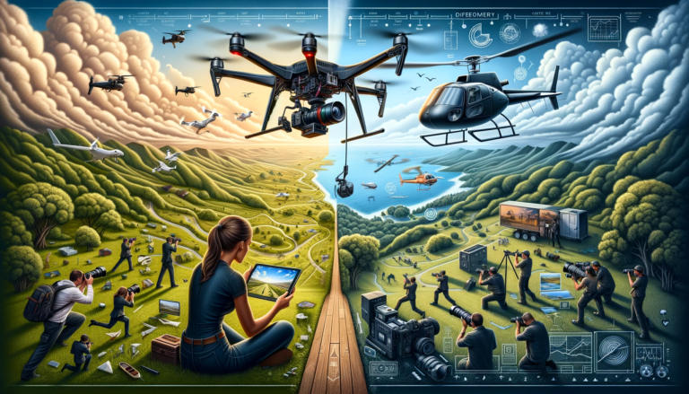 Drones Vs. Helicopters For Aerial Photography: A Detailed Comparison