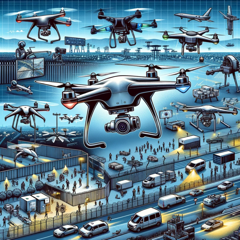 In What Ways Are Drones Used For Security Surveillance?