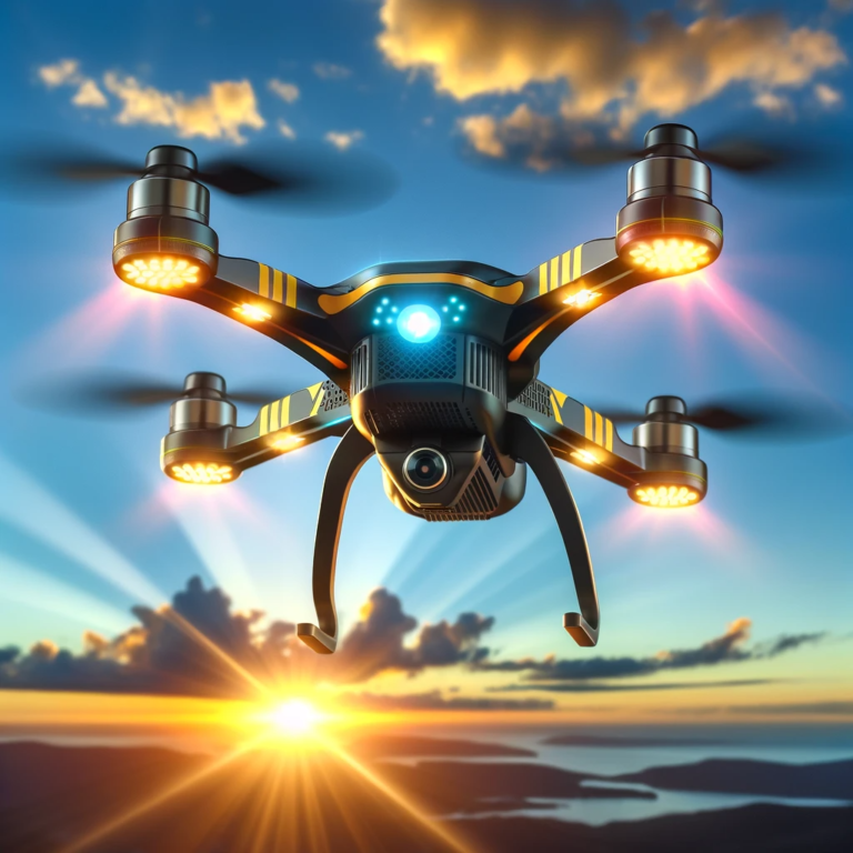 How Can You Ensure Your Drone Is Visible While Flying?