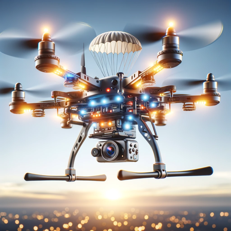 What Additional Equipment Enhances Drone Flight Safety?