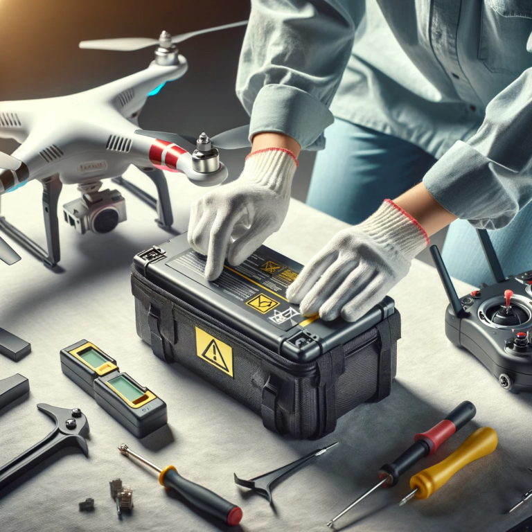 What Are The Safety Concerns For Battery Handling In Drones?