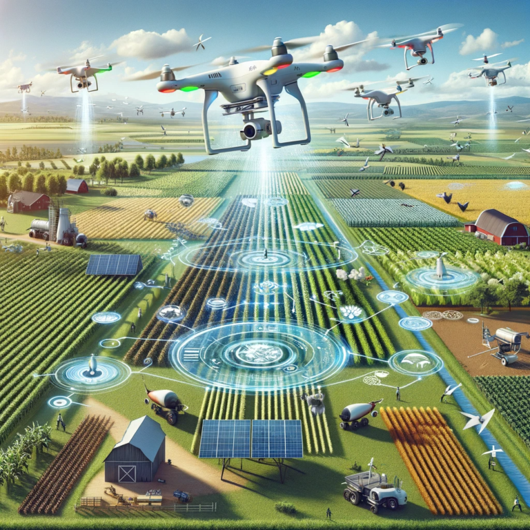 Drones In Agriculture: Revolutionizing Farming And Crop Management