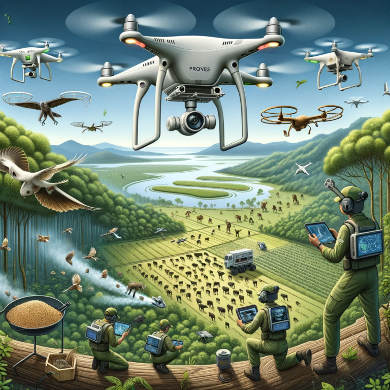 How Are Drones Employed In Wildlife Conservation?