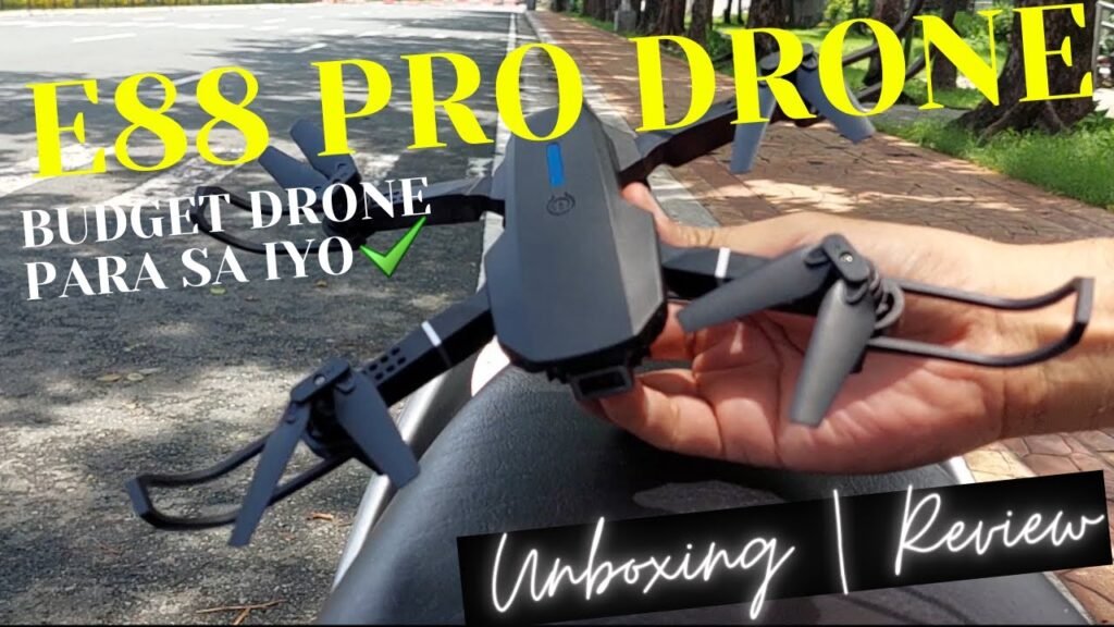 E88 PRO DRONE Unboxing | Review