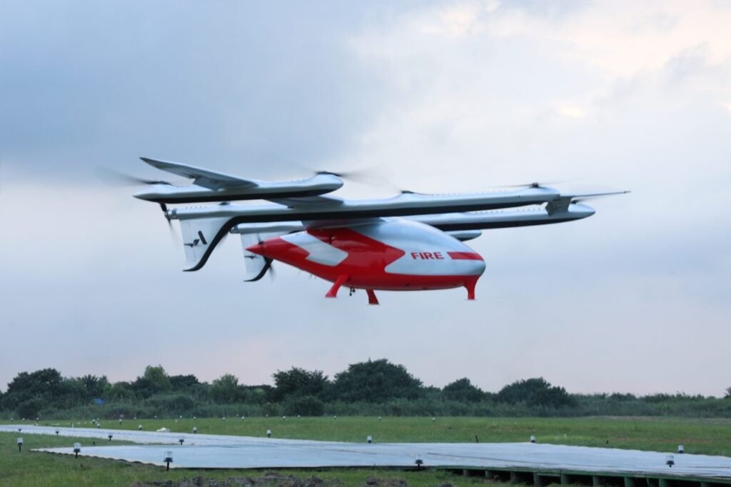 AutoFlights eVTOL Drone Solution: Advancing Air Mobility Firefighting