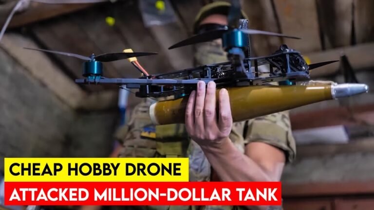 Ukraine’s Cheap DIY Drones Take Out Million-Dollar Tanks: The Battle Of David vs Goliath