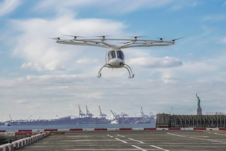 Volocopter Air Taxi Successfully Completes First Flight Test in New York City