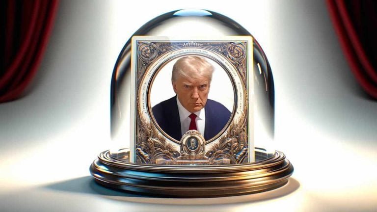 Donald Trump Launches ‘Mugshot Edition’ Digital Trading Card Collection