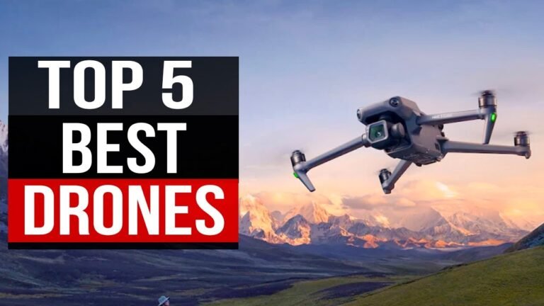 Top 5 Drones of 2022: DJI Mini 2, Ryze Tello, DJI Air 2S, DJI Mavic 3, and Holy Stone HS720E