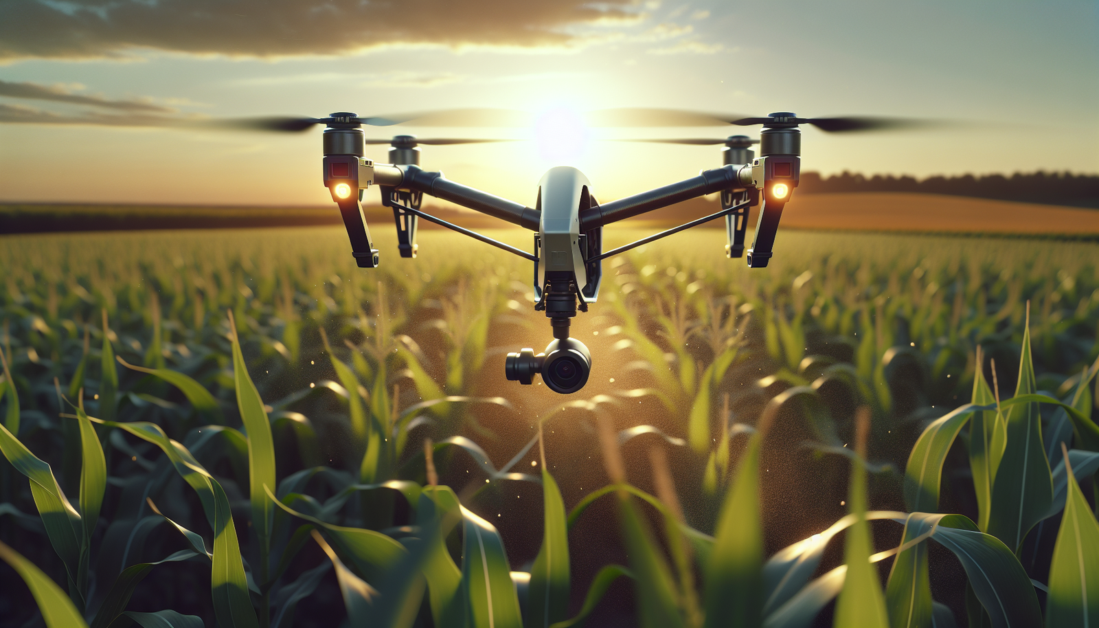 Agricultural drones monitor crop health Agricultural drones monitor crop health
